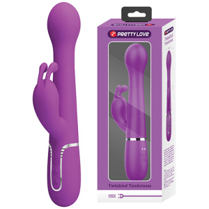 Pretty Love Twinkled Tenderness Dejon Thrusting Rabbit - Fuchsia