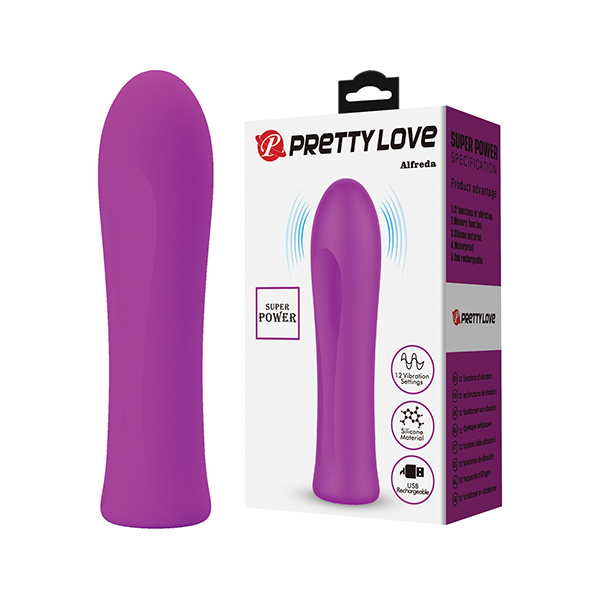 Pretty Love Super Power Alfreda Bullet - Fuchsia