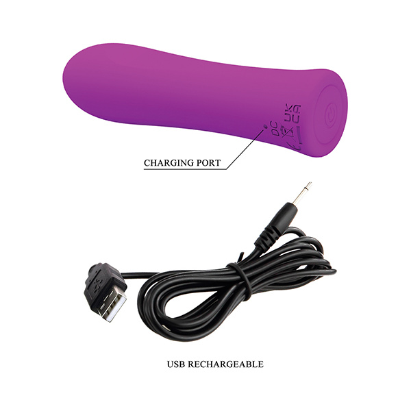 Pretty Love Super Power Alfreda Bullet - Fuchsia - Image 5