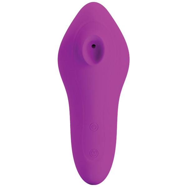 Pretty Love Magic Fish 12 Function Clitoral Suction Stimulator - Fuchsia - Image 3