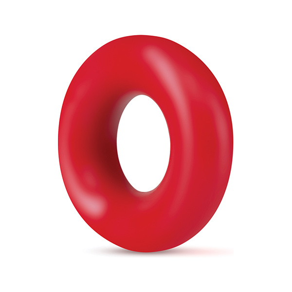 Blush Stay Hard Donut Rings - Red Pack of 2 - Image 3