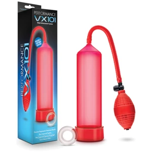 Blush Performance VX101 Male Enhancement Pump - Red