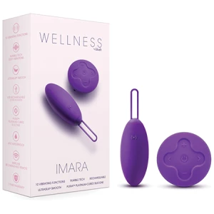 Blush Wellness Imara Vibrating Egg w-Remote - Purple