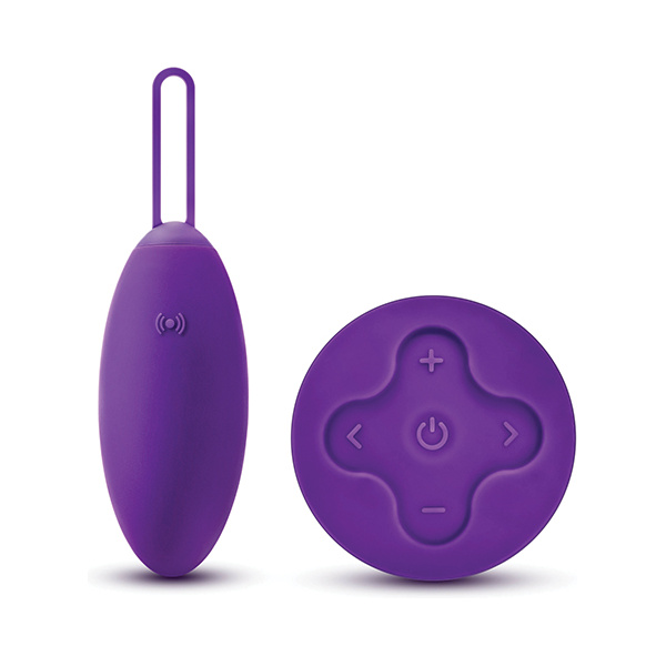 Blush Wellness Imara Vibrating Egg w-Remote - Purple - Image 3