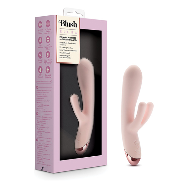 Blush Elora Rabbit Vibrator - Pink