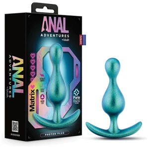 Blush Anal Adventures Matrix Photon Plug - Teal