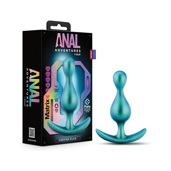 Blush Anal Adventures Matrix Photon Plug - Teal