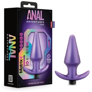 Blush Anal Adventures Matrix Interstellar Plug - Astro Violet