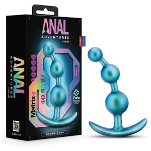 Blush Anal Adventures Matrix Gamma Plug - Teal