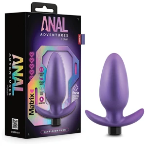 Blush Anal Adventures Matrix Excelsior Plug - Astro Violet