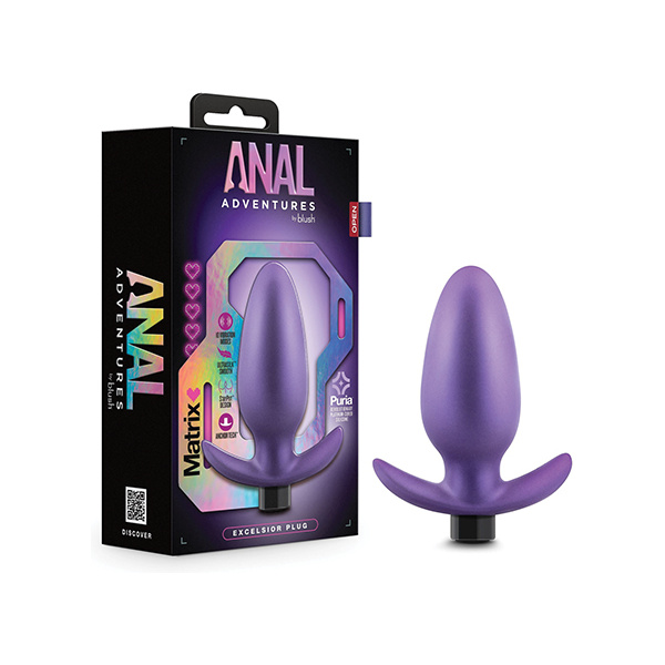 Blush Anal Adventures Matrix Excelsior Plug - Astro Violet