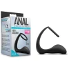 Blush Anal Adventures Cock Ring Plug - Black