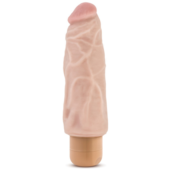 Blush Dr. Skin Vibe 7" Dong #9 - Beige - Image 2