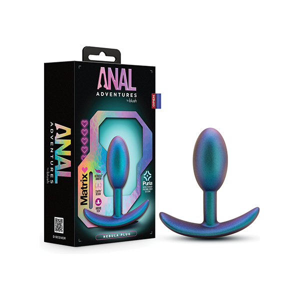 Blush Anal Adventures Matrix Nebula Plug - Turquoise