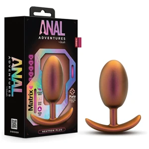 Blush Anal Adventures Matrix Neutron Plug - Copper