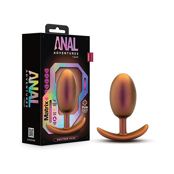 Blush Anal Adventures Matrix Neutron Plug - Copper