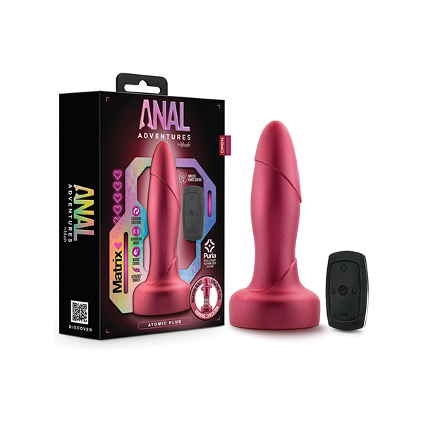 Blush Anal Adventures Matrix Atomic Plug - Martian Wine - Image 3