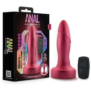 Blush Anal Adventures Matrix Atomic Plug - Martian Wine