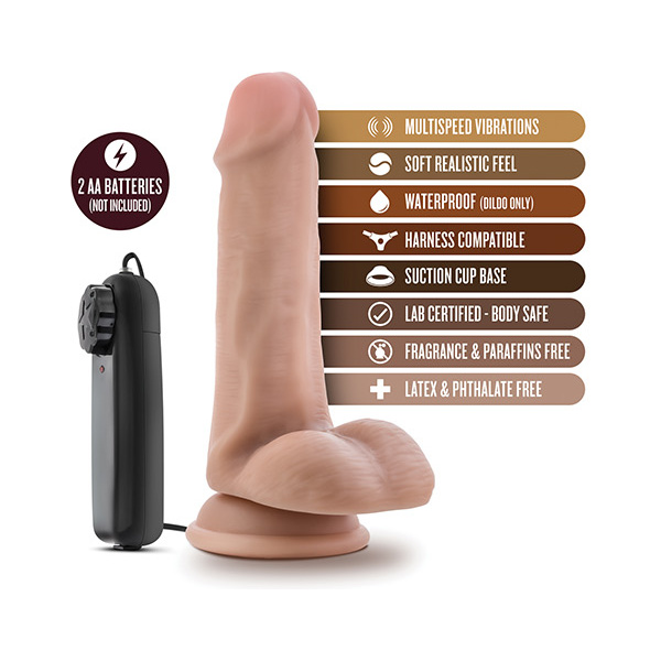 "Blush Dr. Skin Dr. Rob 6"" Cock W/suction Cup" - Image 3