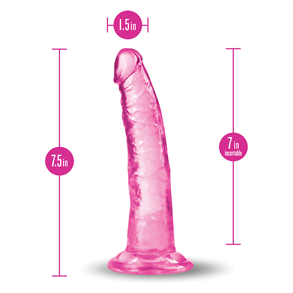 Blush B Yours Plus 7.5" Lust N' Thrust Dildo - Image 3