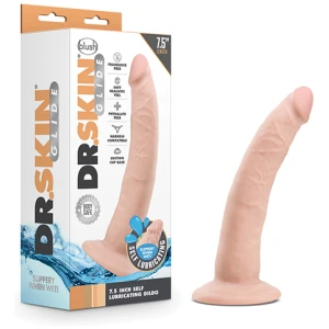 Blush Dr. Skin Glide 7.5" Self Lubricating Dildo