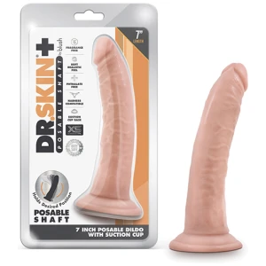 Blush Dr. Skin Plus 7" Posable Dildo