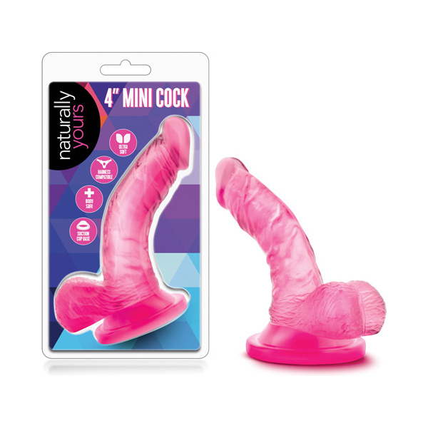 Blush Naturally Yours 4" Mini Cock - Pink