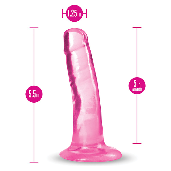 Blush B Yours Plus 5.5" Hard N' Happy Dildo - Image 2