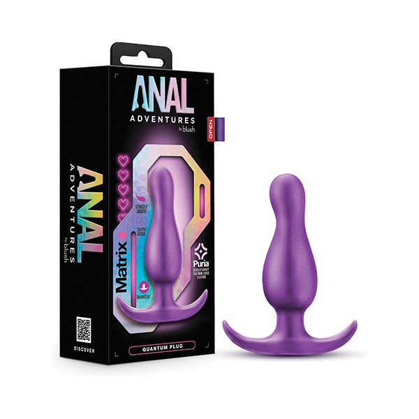 Blush Anal Adventures Matrix Quantum Plug - Purple