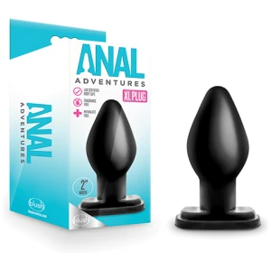 Blush Anal Adventures XL Plug - Black