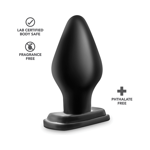 Blush Anal Adventures XXL Plug - Black - Image 2