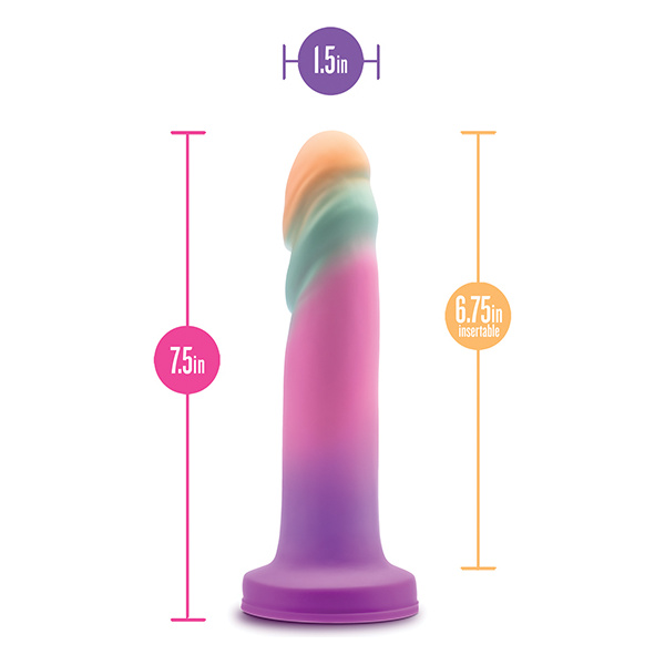 Blush Avant Sunrise Gaze Silicone Dildo - Sherbet - Image 2