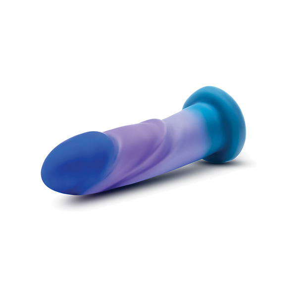 Blush Avant Midnight Rendezvous Silicone Dildo - Ocean Blue - Image 5