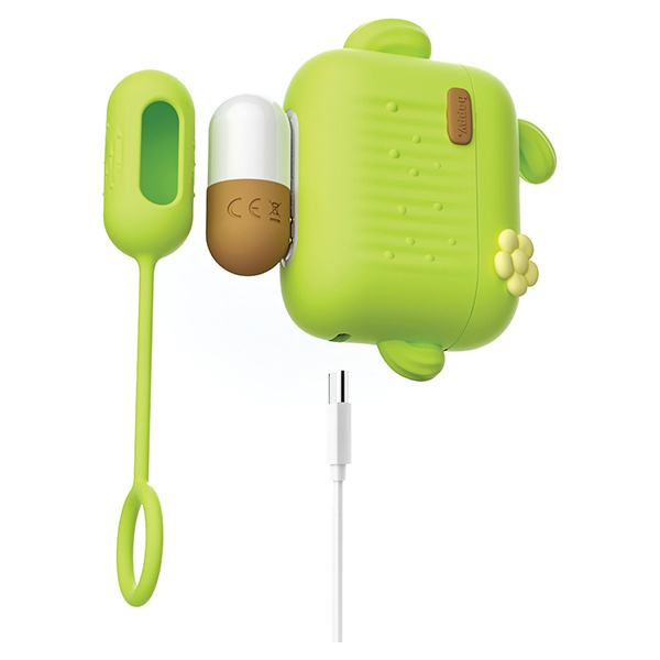 Blush Play with Me Blooming Bliss Remote Controlled Vibrating Kit - Green - Image 3