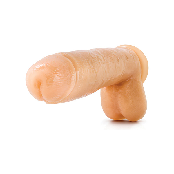 Blush Hung Rider Butch 11" Dildo w-Suction Cup - Flesh - Image 3