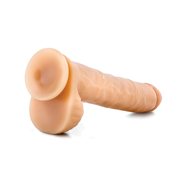 Blush Hung Rider Bruno 12" Dildo w-Suction Cup - Flesh - Image 2