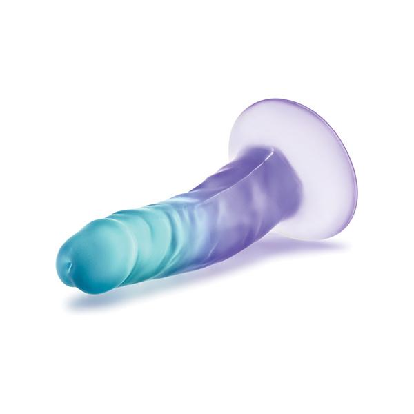 Blush B Yours 5" Morning Dew Dildo - Sapphire - Image 5
