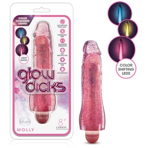 Blush Glow Dicks Glitter Vibrator Molly