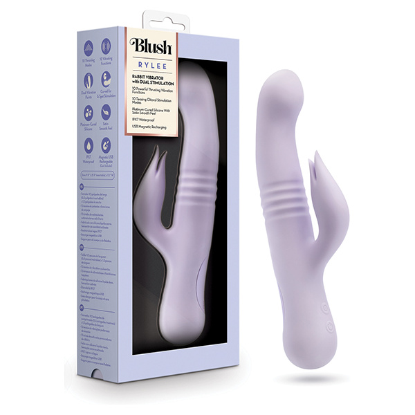 Blush Rylee Rabbit Vibrator - Lavender