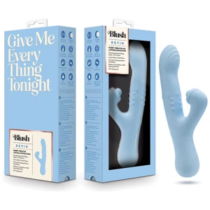 Blush Devin G-Spot Vibrator - Blue