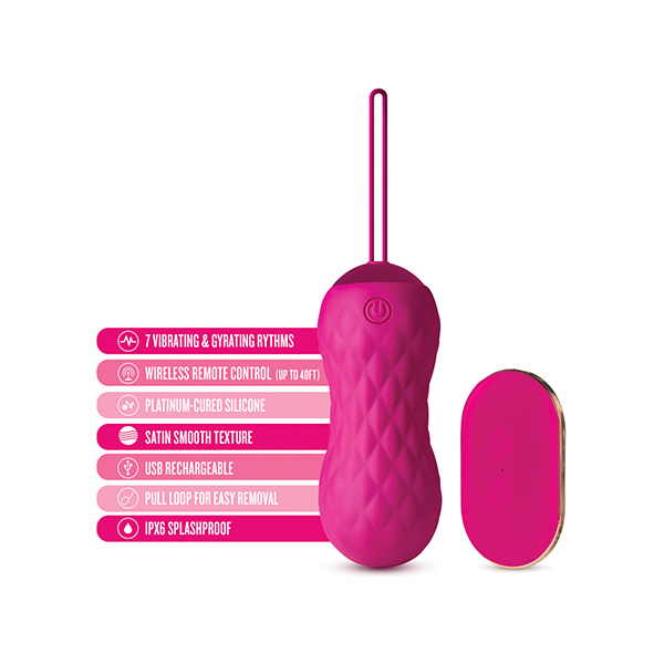 Blush Carina Remote Controlled Bullet - Velvet - Image 4