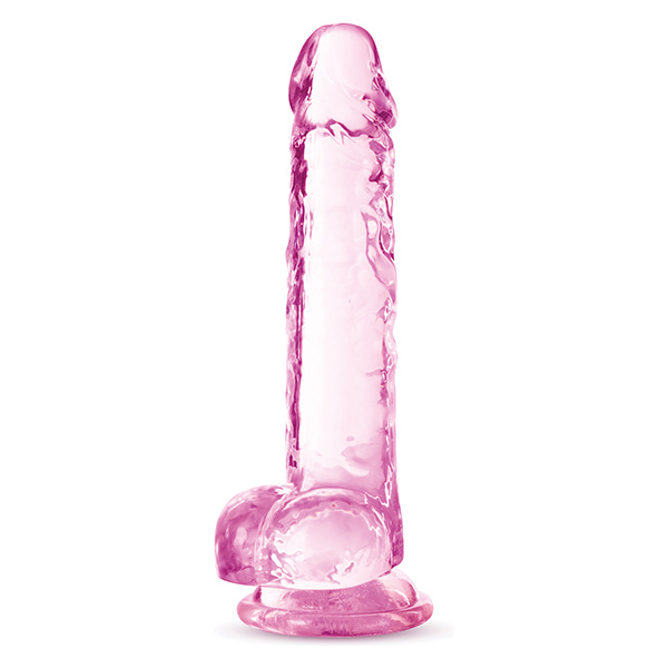 Blush Naturally Yours 7" Crystalline Dildo - Image 3