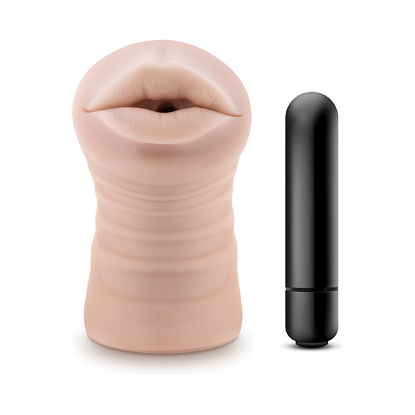 Blush EnLust Mouth Stroker w-Vibrating Bullet - Nicole - Image 2