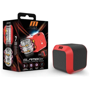 Blush M for Men SlamBox Thrusting & Rotating Stroker - Red
