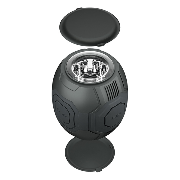 Blush M for Men Dome X Vibrating Masturbator - Black - Image 5