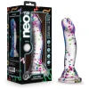 Blush Neo Elite Hanky Panky 7" Confetti Dildo - Glow in the Dark