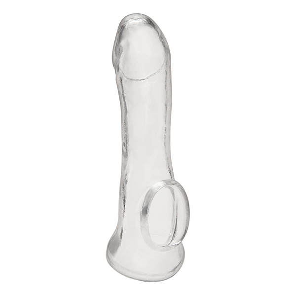 Blue Line C & B 6.25" Transparent Penis Enhancing Sleeve Extension - Clear - Image 3