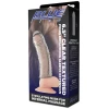Blue Line C & B 6.5" Textured Penis Enhancing Sleeve Extension - Clear