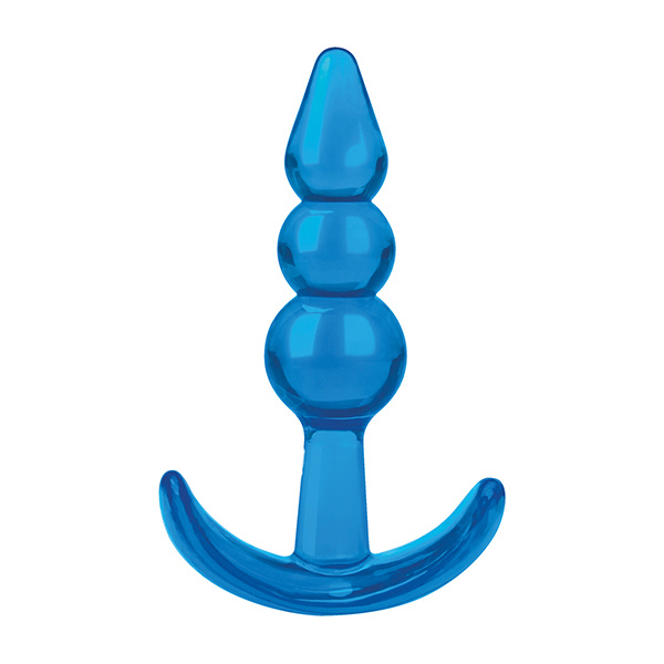 Blue Line C & B 3.75" Beginners Beaded Plug - Jelly Blue - Image 2