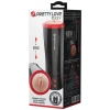 Pretty Love Ozzy Thrusting Male Masturbator w-Flesh Sleeve - Black